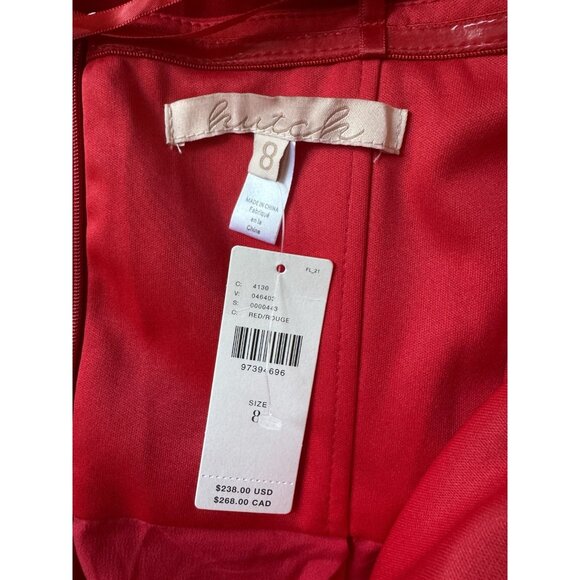 NWT Size 8 - Hutch Red Strapless Drop-Waist Maxi Dress (NWT US$ 238) - Picture 16 of 16